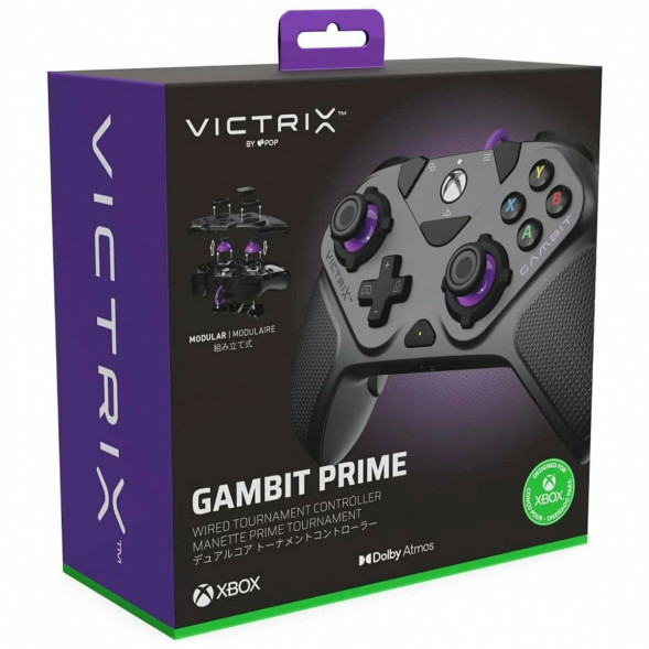 Проводной геймпад PDP Victrix Gambit Prime Tournament Controller Xbox One/Series/PC, черный в Чебоксарах