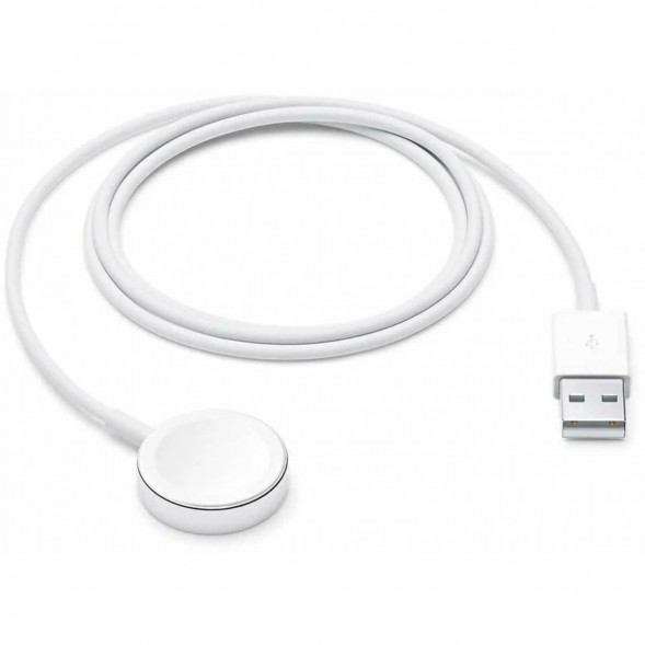 Кабель Apple USB с магнитным креплением для зарядки Apple Watch, 1 м, белый (MX2E2) в Чебоксарах