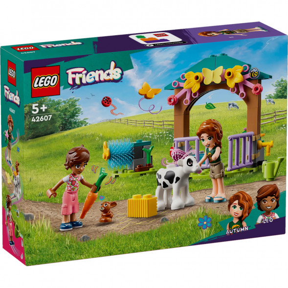 Конструктор LEGO Friends 42607 Осенний сарай для теленка в Чебоксарах