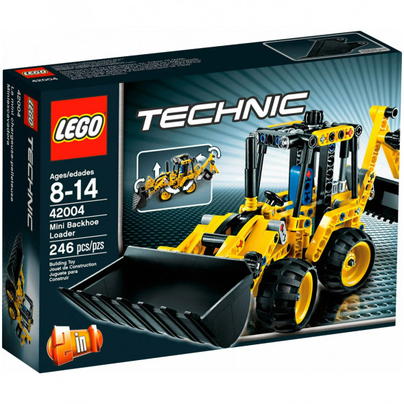 Конструктор LEGO Technic 42004 Экскаватор-погрузчик в Чебоксарах