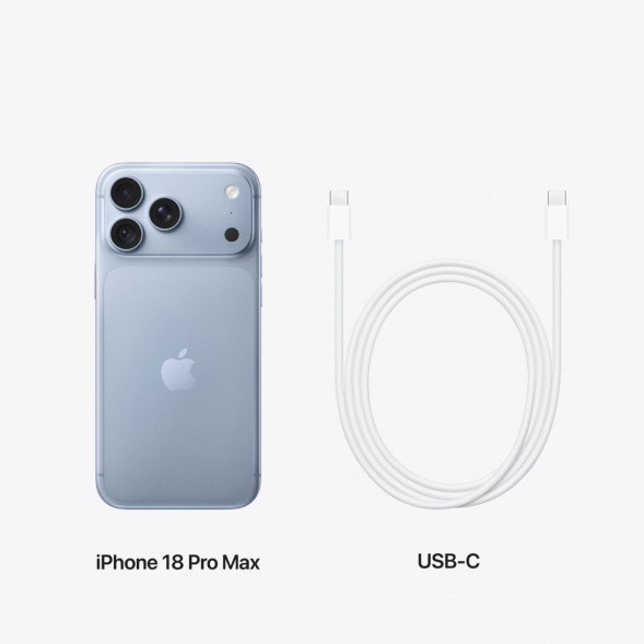 Смартфон Apple iPhone 18 Pro Max 1TB (SIM + eSIM), Glacier в Чебоксарах