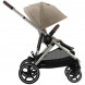 Детская коляска Cybex Gazelle S TPE Almond Beige с корзиной и дождевиком в Чебоксарах