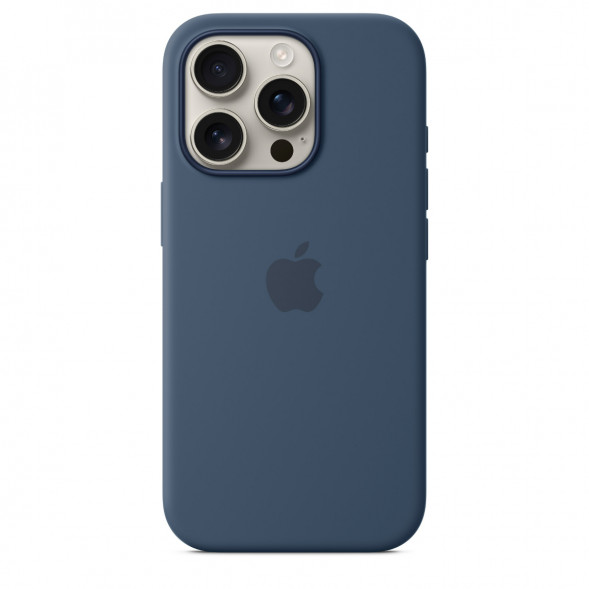 Чехол Apple iPhone 16 Pro Silicone Case with MagSafe, Denim (MYYK3ZM/A) в Чебоксарах
