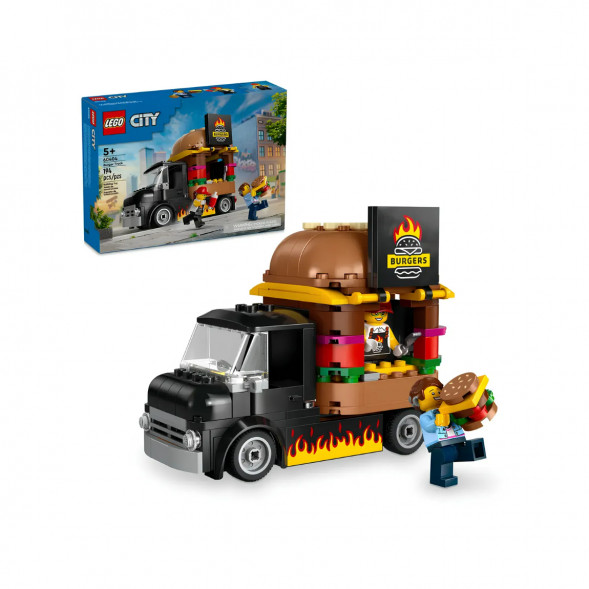 Конструктор LEGO City 60404 Бургерная на колесах в Чебоксарах