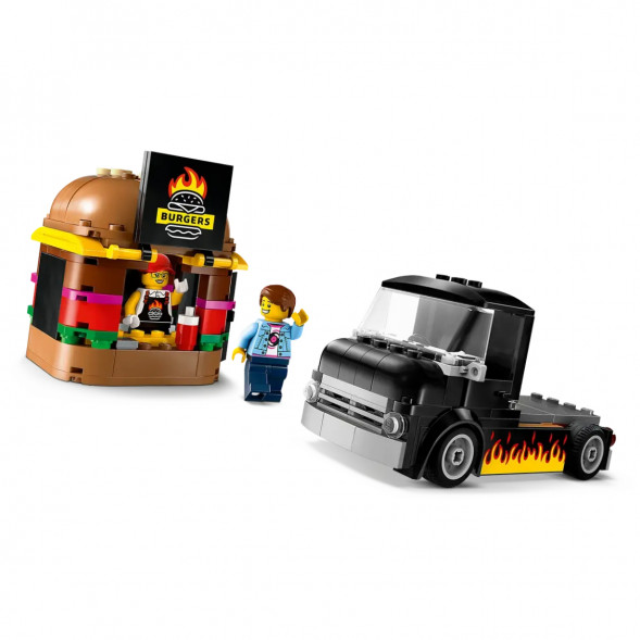 Конструктор LEGO City 60404 Бургерная на колесах в Чебоксарах