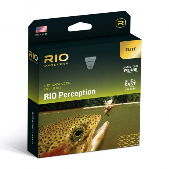Леска RIO Elite Perception WF7F, Green/Camo/Gray в Чебоксарах