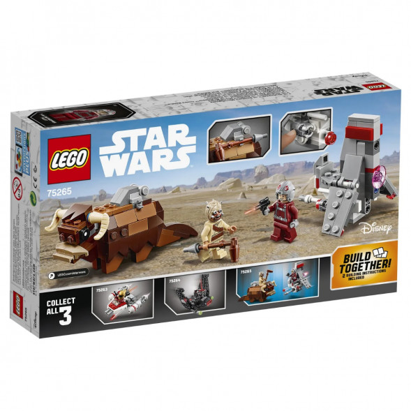 Конструктор LEGO Star Wars 75265 Микрофайтеры Скайхоппер T-16 против Банты в Чебоксарах