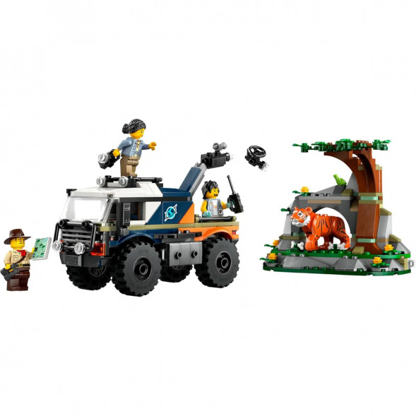 Конструктор LEGO City 60426 Внедорожный грузовик Исследователь джунглей в Чебоксарах