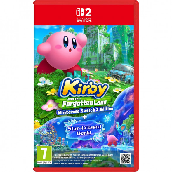 Игра Kirby and the Forgotten Land + Star-Crossed World [Nintendo Switch 2, английская версия] в Чебоксарах