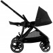 Детская коляска Cybex Gazelle S BLK Moon Black с корзиной и дождевиком в Чебоксарах