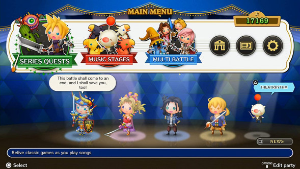 Игра Theatrhythm: Final Bar Line [Nintendo Switch, английская версия] в Чебоксарах