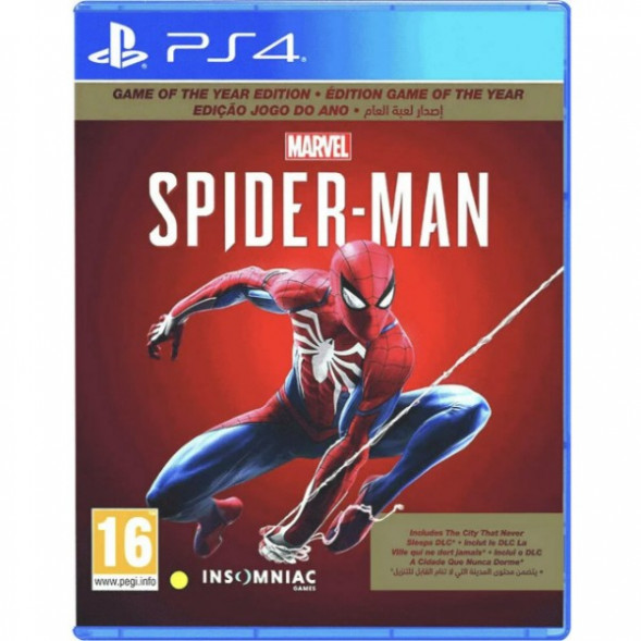 Игра MARVEL Человек-Паук. Game of the Year Edition [PS4, русская версия] в Чебоксарах