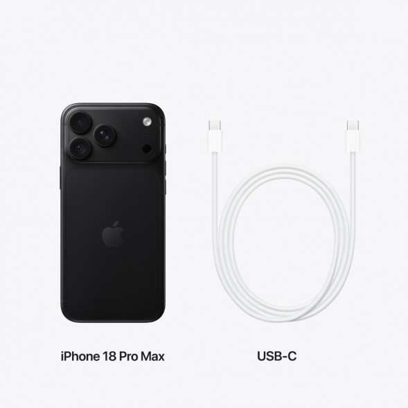 Смартфон Apple iPhone 18 Pro Max 1TB (SIM + eSIM), Black в Чебоксарах