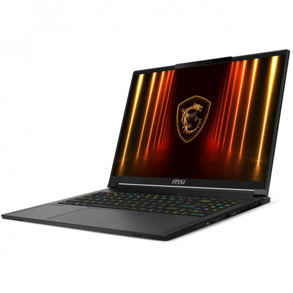 Ноутбук игровой MSI Stealth 16 AI A2HWFG-086XRU (16&amp;quot;, Intel Core Ultra 7, 32ГБ, 1ТБ SSD, RTX 5060, FreeDOS), черный в Чебоксарах