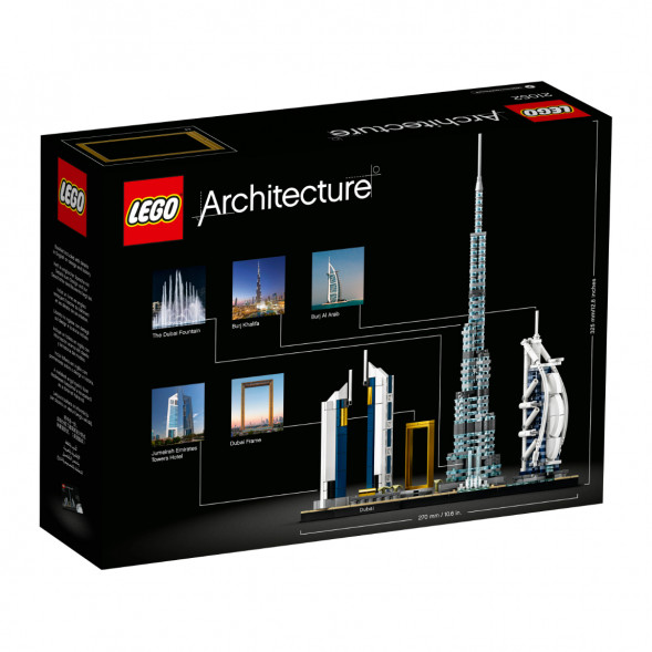 Конструктор LEGO Architecture 21052 Дубай в Чебоксарах