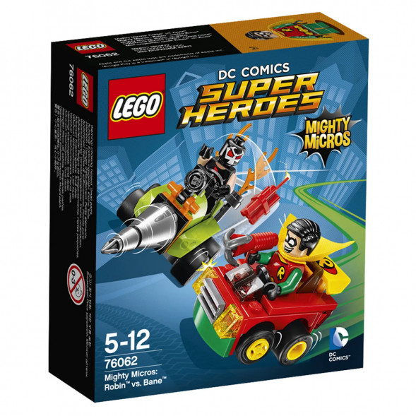 Конструктор LEGO Super Heroes 76062 Робин против Бэйна в Чебоксарах