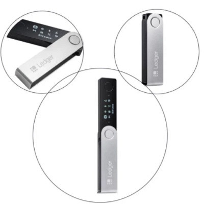 Аппаратный криптокошелек Ledger Nano X , черный в Чебоксарах