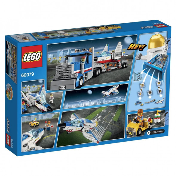 Конструктор LEGO City Space Port 60079 Транспортер для учебных самолетов в Чебоксарах