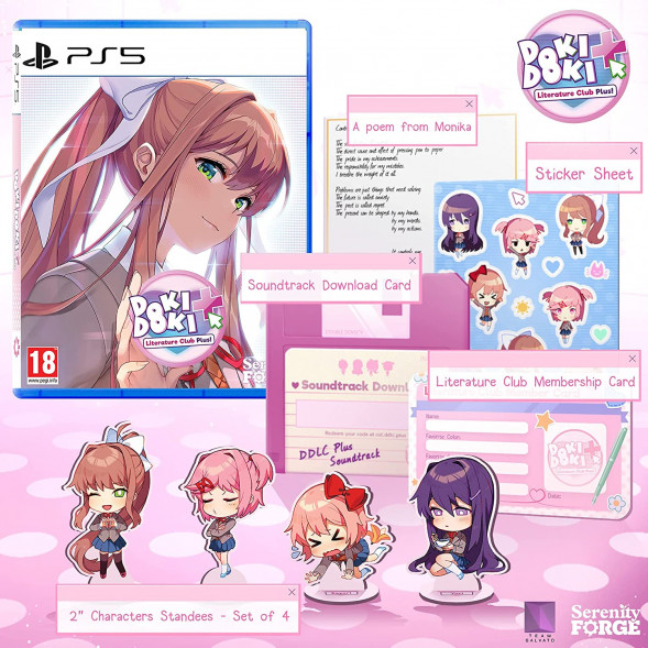 Игра Doki Doki Literature Club Plus! [PS5, русские субтитры] в Чебоксарах