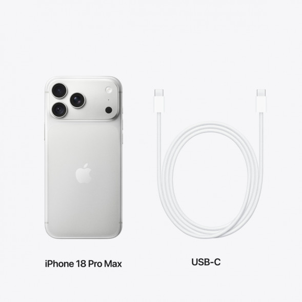 Смартфон Apple iPhone 18 Pro Max 2TB (SIM + eSIM), Silver в Чебоксарах