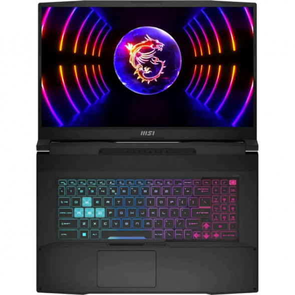 Ноутбук MSI Katana 17 B13VEK-1622XRUY (17.3&amp;quot;, IPS, Intel Core i7 13620H 2.4ГГц, 10 ядер, 16ГБ DDR5, 512ГБ SSD, NVIDIA GeForce RTX 4050 - 6 ГБ, FreeDOS), черный в Чебоксарах