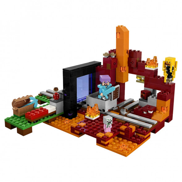 Конструктор LEGO Minecraft 21143 Портал в Подземелье  в Чебоксарах