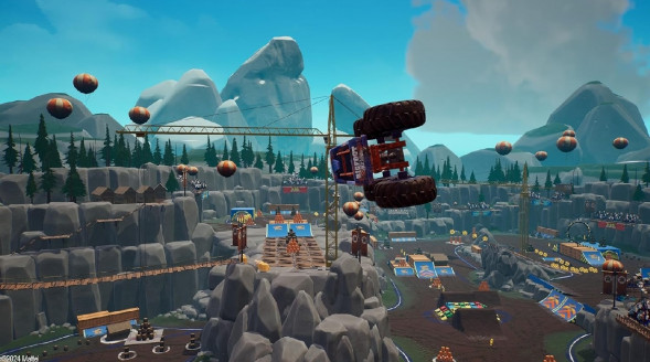 Игра Hot Wheels Monster Trucks: Stunt Mayhem [Nintendo Switch, английская версия] в Чебоксарах