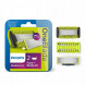 Сменные лезвия Philips OneBlade 2 шт. + 1 шт. Body kit QP620/50 в Чебоксарах