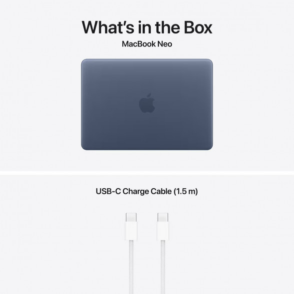 Ноутбук Apple MacBook Neo MHFG4 (A18 Pro 5-Core GPU, 8/512GB), Синий/Indigo в Чебоксарах