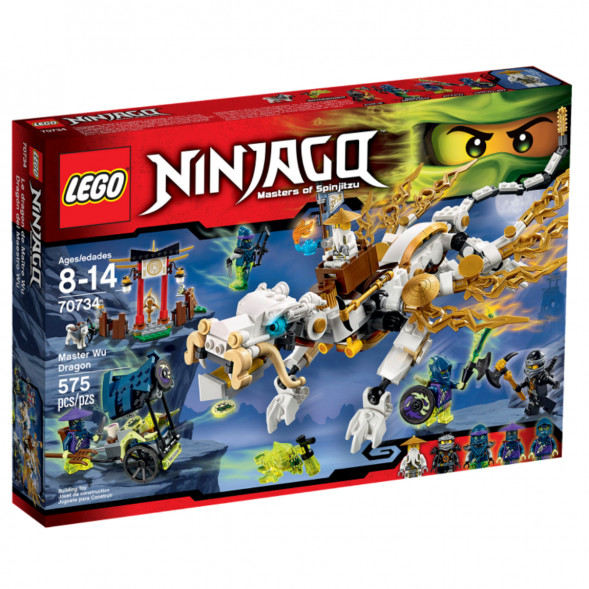 Конструктор LEGO Ninjago 70734 Дракон Сэнсея Ву в Чебоксарах