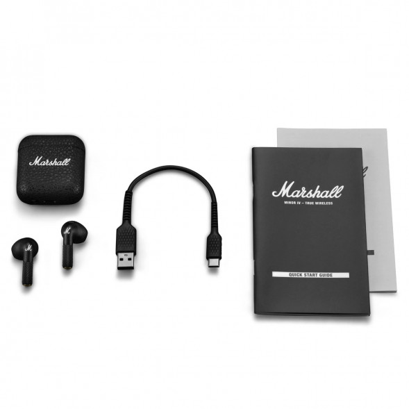 Беспроводные наушники Marshall Minor IV, Black в Чебоксарах
