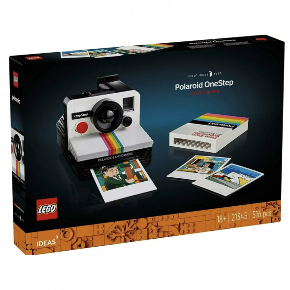 Конструктор LEGO Ideas 21345 Камера Polaroid OneStep SX-70 в Чебоксарах