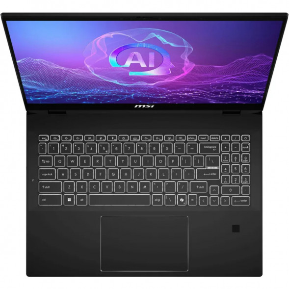 Ноутбук трансформер MSI Summit 16 AI Evo A2HMTG-057RU (16&amp;quot;, IPS, Intel Core Ultra 7 255H 2ГГц, 16 ядер, 16ГБ LPDDR5, 1ТБ SSD, Intel Arc 140T, Windows 11 Home), черный в Чебоксарах