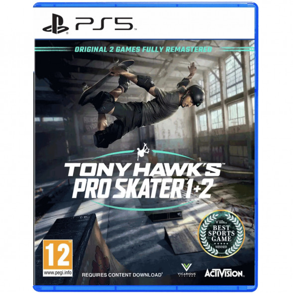 Игра Tony Hawk&amp;#039;s Pro Skater 1+2 [PS5, английская версия] в Чебоксарах