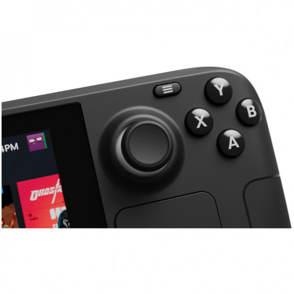 Игровая приставка Valve Steam Deck 256 ГБ SSD, черный в Чебоксарах
