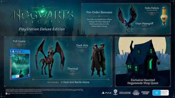 Игра Hogwarts Legacy. Deluxe Edition [PS4, русские субтитры] в Чебоксарах