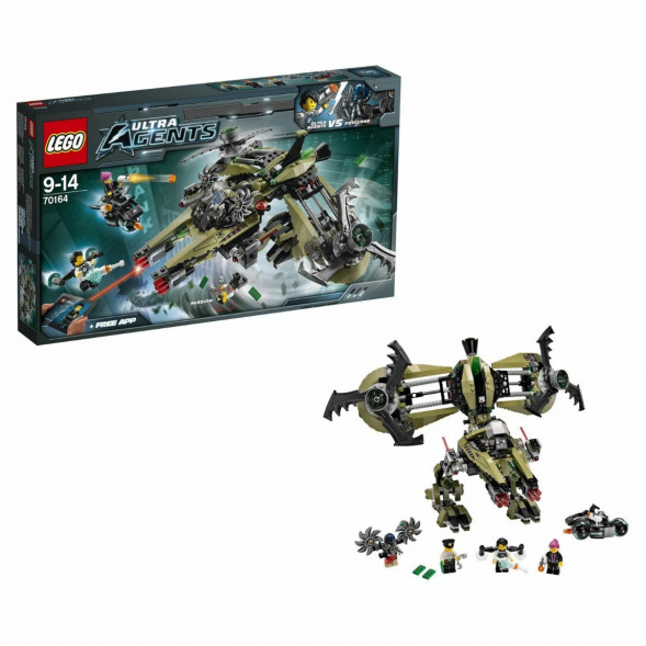 Конструктор LEGO Ultra Agents 70164 Штормовое нападение Сайклона в Чебоксарах